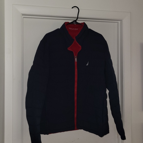 Nautical Slim Down Jacket Reversible - Picture 5 of 13